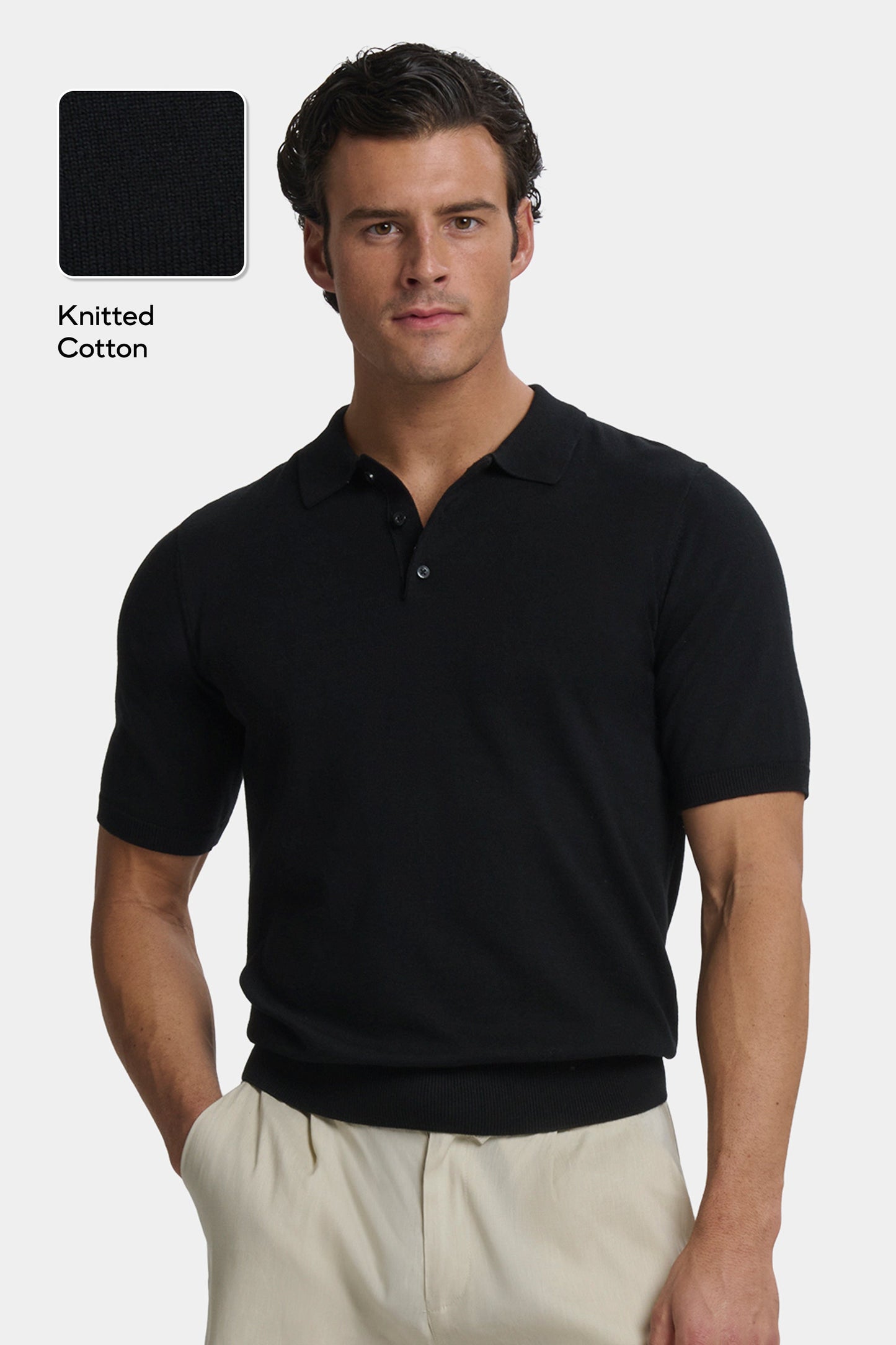 THE SANTONI SHORT SLEEVE POLO