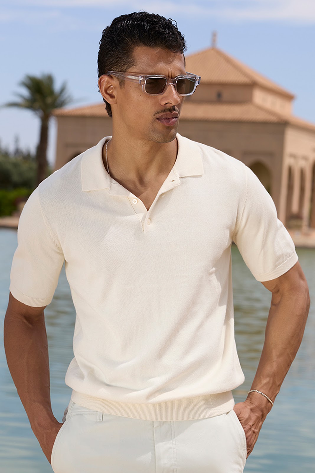 THE SANTONI SHORT SLEEVE POLO