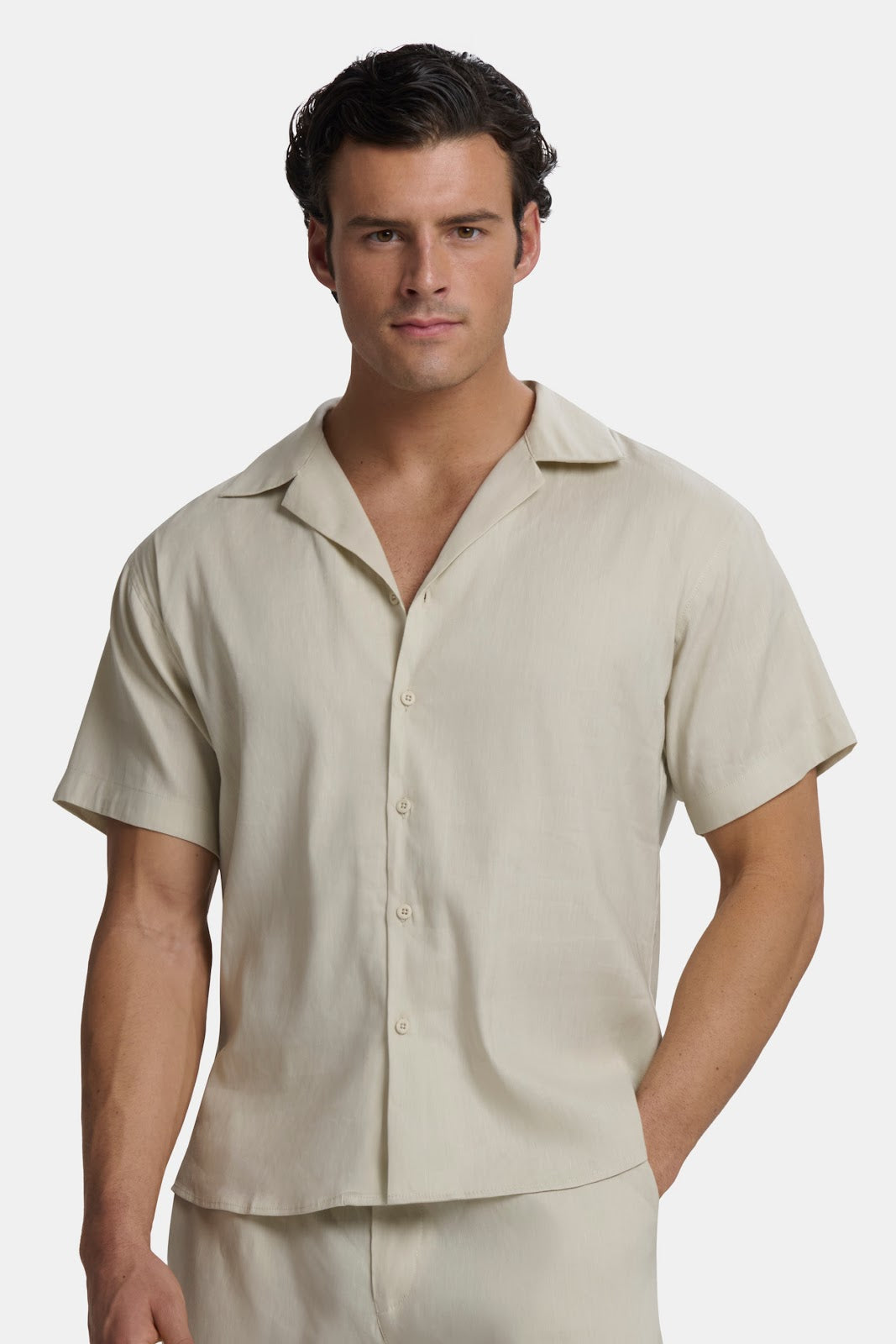 THE LINEN SHORT SLEEVE SHIRT