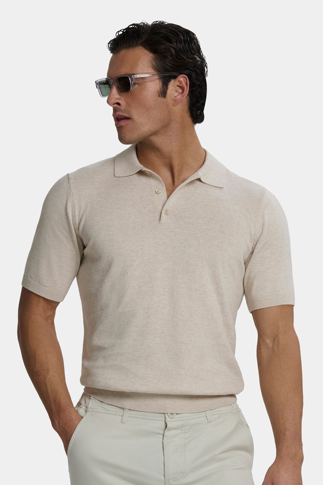 THE SANTONI SHORT SLEEVE POLO